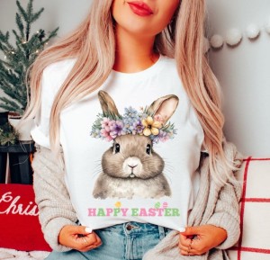 koszulka z zajączkiem na wielkanoc happyeaster9.JPG