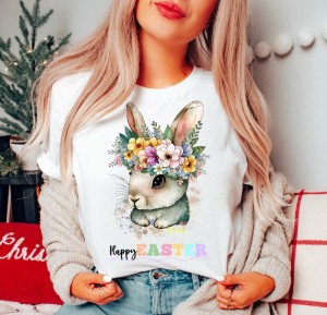 koszulka z zajączkiem na wielkanoc happyeaster10.JPG