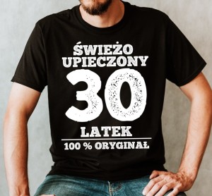 męska koszulka na 30 urodziny świeżo upieczony - 2.jpg