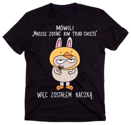 śmieszna męska koszulka z kaczką.jpg