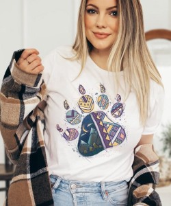 koszulka boho łapa