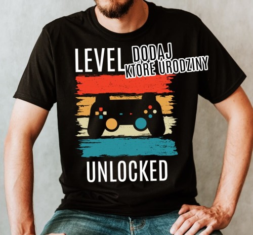 KOSZULKA NA URODZINY  LEVEL UNLOCKED.jpg