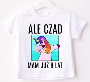 KOSZULKA NA 8 URODZINY Z JEDNOROŻCEM - 2.jpg