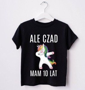 KOSZULKA NA 10 URODZINY DLA DZIEWCZYNKI Z UNICORNEM - 2.jpg