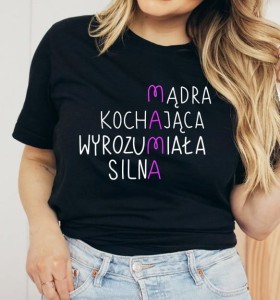 KOSZULKA NA DZIEŃ MATKI NA PREZENT 