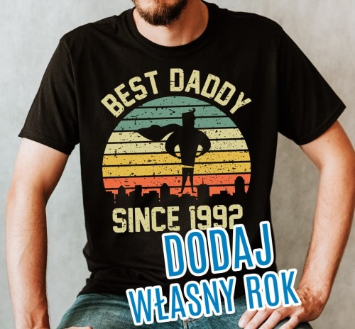 koszulka taty - dodaj swój własny rok