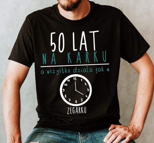 ŚMIESZNA KOSZULKA NA 50 - MAM 50 LAT na karku.jpg