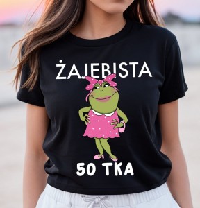 Koszulka na 50 urodziny - żajebista 50
