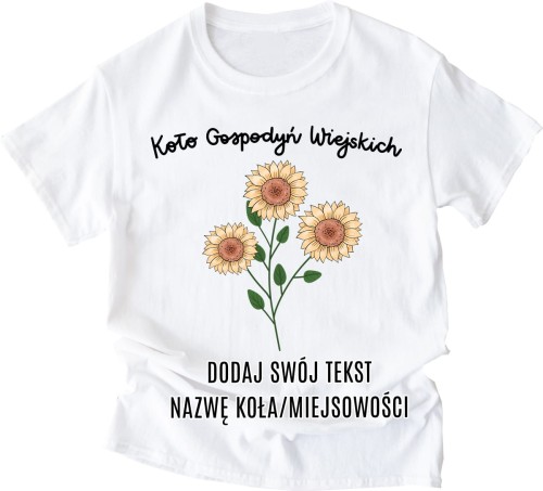 koszulki na dożynki dla koła gospodyń wiejskich ze słonecznikami.jpg