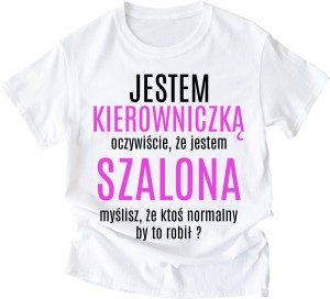 koszulka dla kierowniczki 