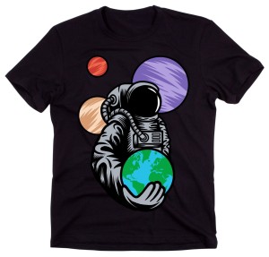 fajna męska koszulka astronaut3