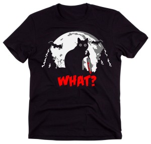 męski t-shirt  z kotem what.jpg