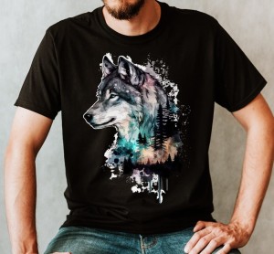 czarna koszulka z wilkiem wilk17.jpg