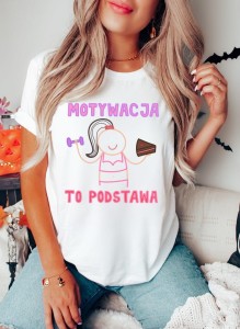 koszulka na fitness motywacja to podstawa.JPG