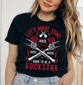 damska ksozulka rock and roll - damska koszulka rockowa.jpg