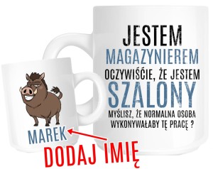 KUBKI DLA MAGAZYNIERÓW - KUBEK DLA MAGAZYNIERA