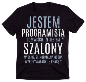koszulka dla programisty