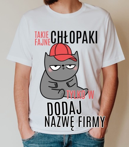 KOSZULKI DLA KOLEGÓW Z FIRMY NA DZIEŃ FACETA