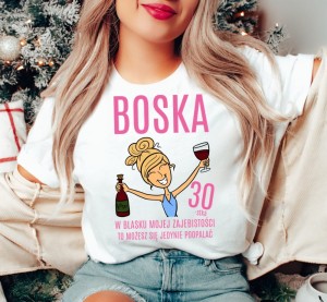 koszulka na 30 - dla blondynki.JPG