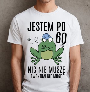Męska koszulka na 60 urodziny