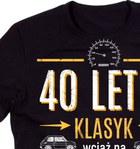 koszulka na 40 URODZINY 40 LETNI KLASYK NB.jpg