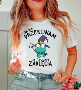 koszulka na prezent ze śmiesznym nadrukiem 