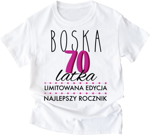 damska koszulka na 70 - boska 70.jpg