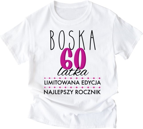 damska koszulka na 60 - boska 60.jpg