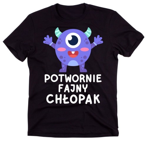 KOSZULKA POTWORNIE FAJNY CHŁOPAK.jpg