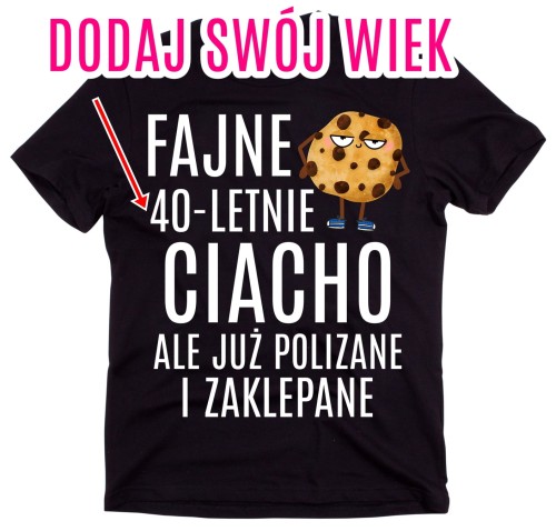 MĘSKA koszulka na urodziny