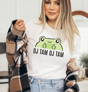 FAJNA DAMSKA KOSZULKA Z NADRUKIEM V.jpg