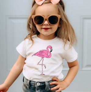 koszulka dla dziewczynki z flamingiem 128.jpg