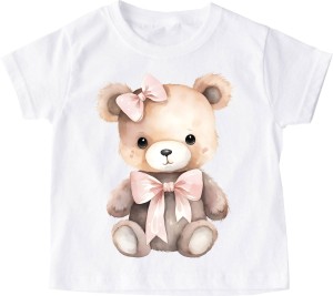 koszulka z misiek dla dziewczynki wzór misiek1