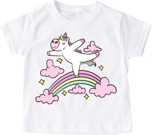 koszulka z unicornem dla dziewczynki 