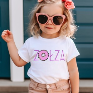 koszulka dla dziewczynki zołza