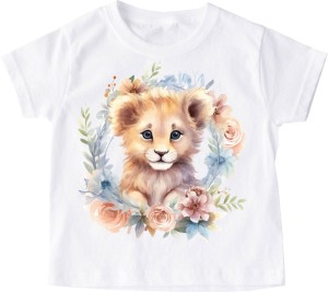 koszulka dla dziewczynki wzór zwierzaczek7