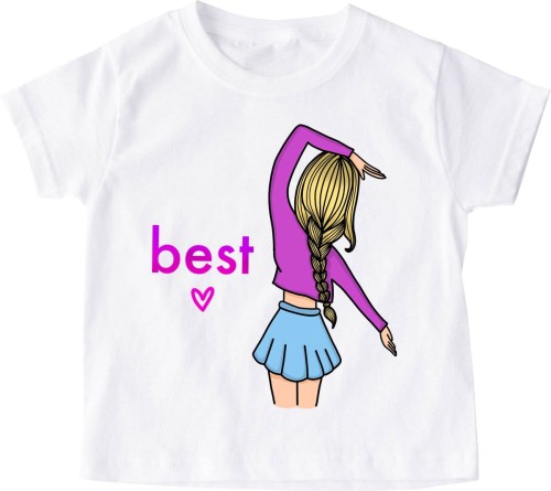 koszulka dla PRZYJACIÓŁKI BEST BLONDYNKA