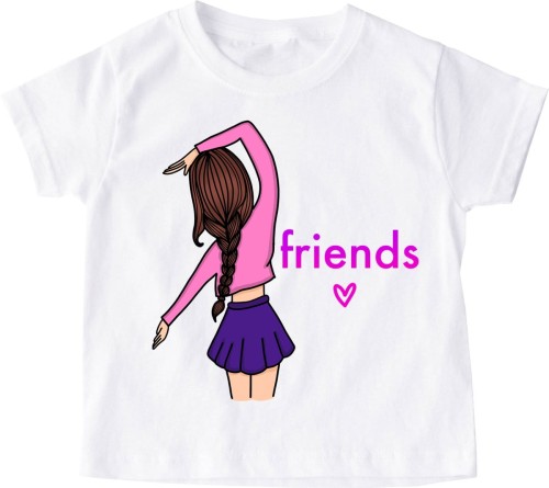 koszulka dla PRZYJACIÓŁKI FRIENDS BRUNETKA