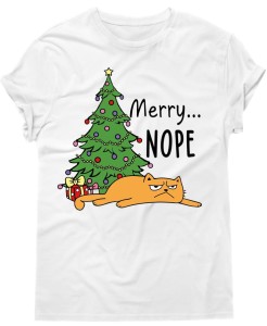 Męska koszulka świąteczny motyw merry10
