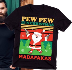 ŚMIĘSZNA MĘSKA KOSZULKA NA ŚWIĘTA 