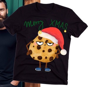 śmieszna męska koszulka na święta mey xmas v.jpg