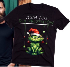 koszulka na święta - jestem tutaj dla prezentów nn.jpg