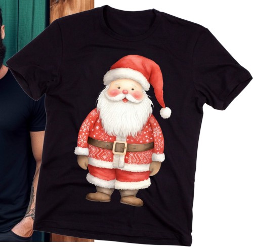 MĘSKA KOSZULKA Z MIKOŁAJEM SANTA2 B.jpg