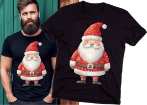 MĘSKA KOSZULKA Z MIKOŁAJEM SANTA4.jpg