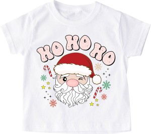 Koszulka z Mikołajem dla dziecka ho ho ho santa 