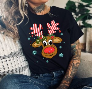 fajna damska koszulka na święta ho ho ho b.jpg