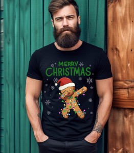 męska koszulka na święta merry christmas x.jpg