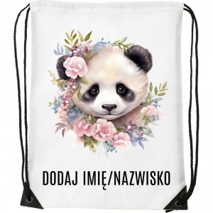 Worek na buty z imieniem do przedszkola szkoły WOREKE