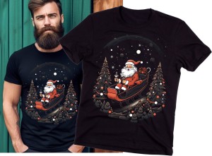 męska ksozulka z mikołajem santa80.jpg