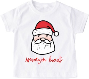 Koszulka świąteczna dla dziecka santa94